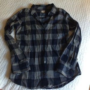 Jcrew flannel button down