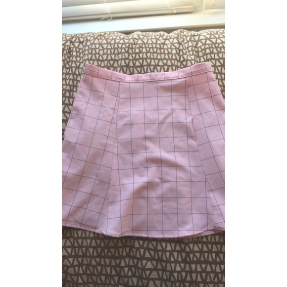 American Apparel Lulu mini skirt in pink//small