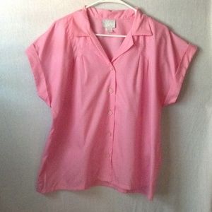 Vintage pink blouse