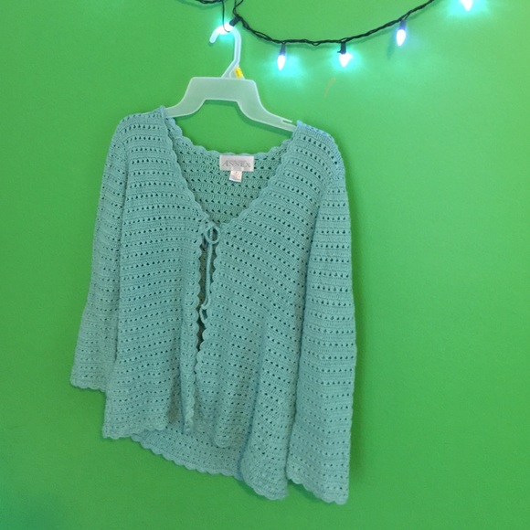 Baby blue sweater