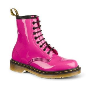 Pink Patent Doc Martens