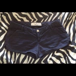 Navy Blue Hollister Shorts