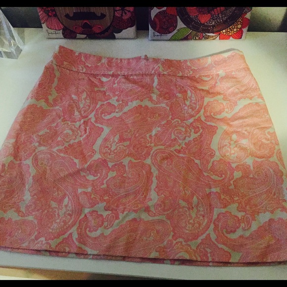 Paisley J Crew skirt!
