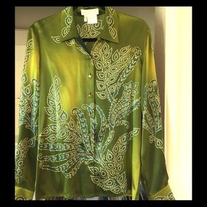Drastically REDUCED!!!  Vintage Escada Silk Blouse