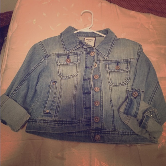 Cropped Denim Jacket
