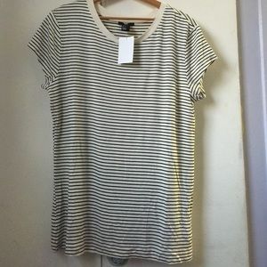 V-neck Strip shirt