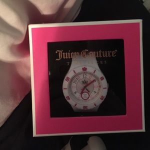 Juicy Couture watch - white!! PERFECT condition