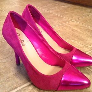 Magenta/Hot Pink Heels