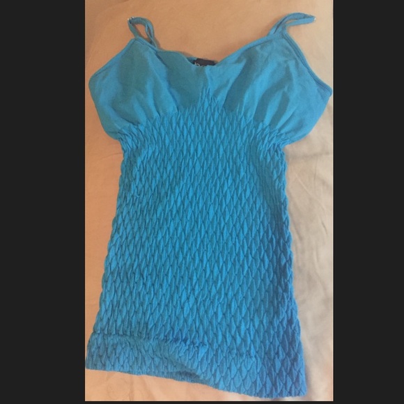 Blue Bebe Tank Top