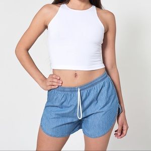 Unisex "Dark Wash" Denim Leisure Short