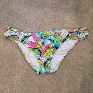 Victoria's Secret ruched low-rise bikini bottom