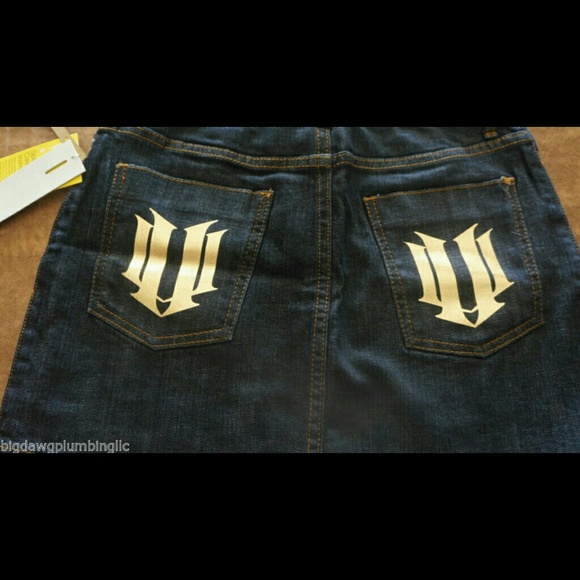 ELEVEN VENUS WILLIAMS MINI SKIRT BLUE SIZE 6 - Picture 4 of 4