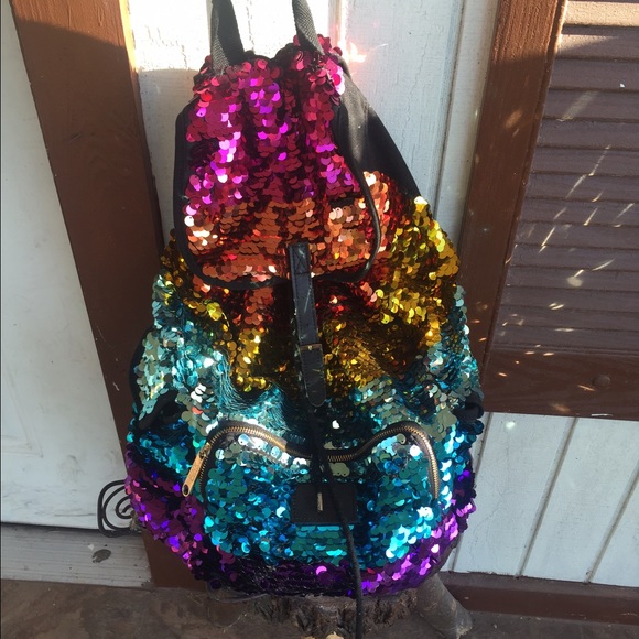 Victorias Secret PINK Sequin backpack