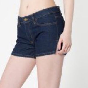 Basic Denim Short Short in Dark Wash Indigo
