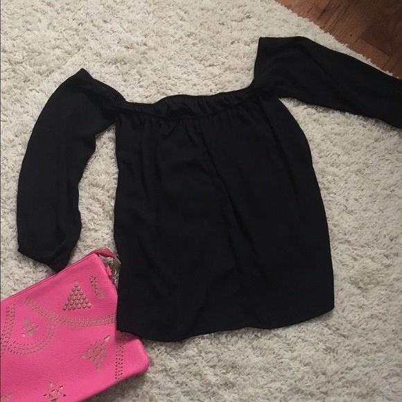 Vici dolls Off the shoulder top black medium - Picture 3 of 3