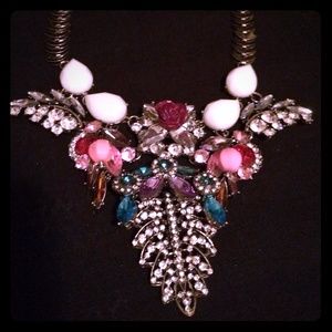 Multi-Color Stone Necklace