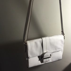 White purse