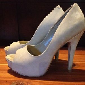 Jessica Simpson open toe heels