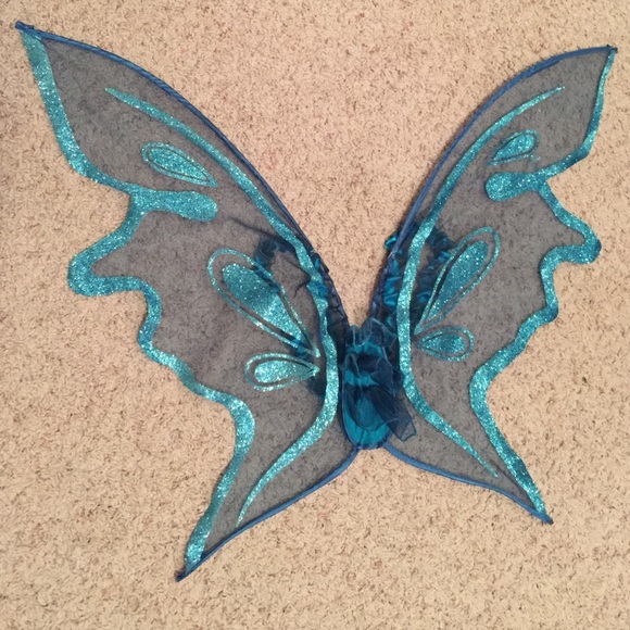Blue fairy/butterfly wings