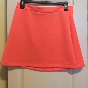 This is a cute neon pink skirt
