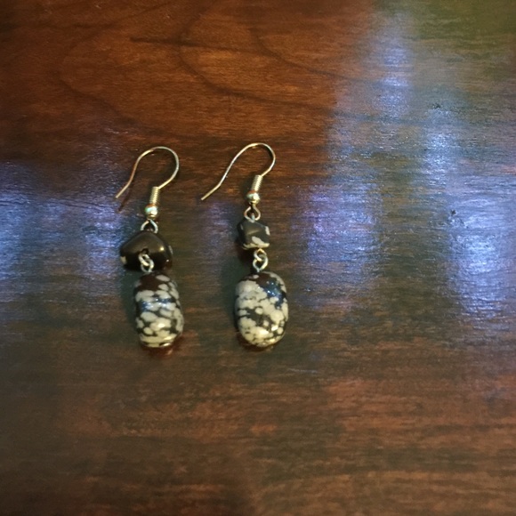 Marble earrings