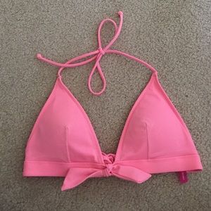 Victoria's Secret coral bikini top