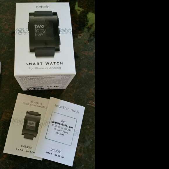 Pebble Smart Watch - slightly used, like new