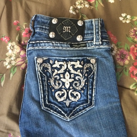 boot cut miss me's