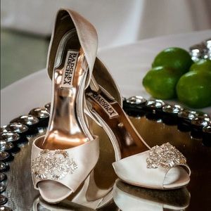 Champ/Ivory Badgley Mischka Bridal Shoes