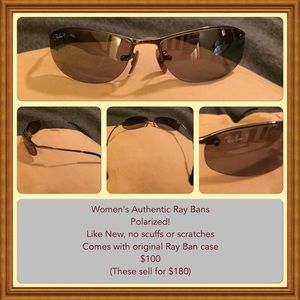 Women's Ray Ban sunglasses
