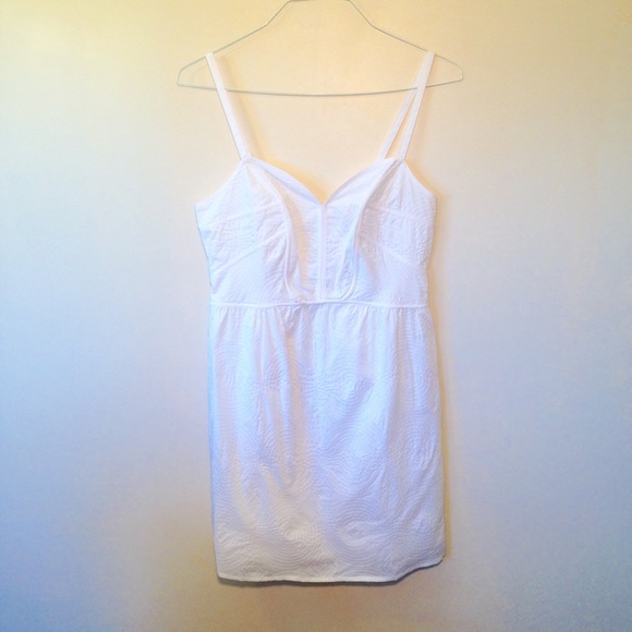 Apostrophe white cotton dress . HP 🌷 - Picture 2 of 4