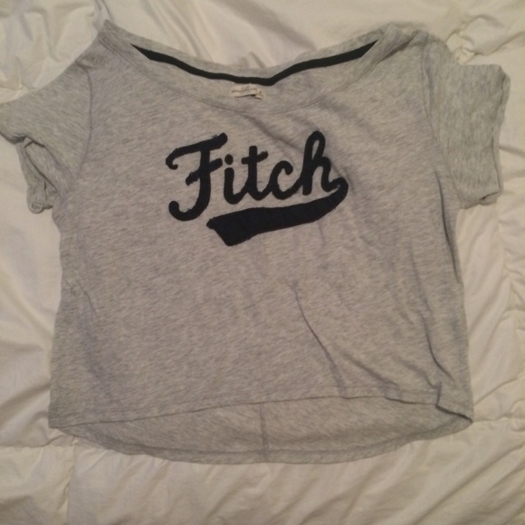 Cropped shirt.