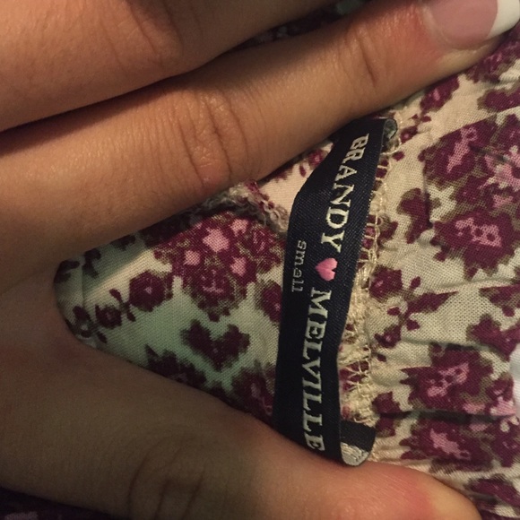 Brandy Melville Patterned Shorts - Picture 3 of 4