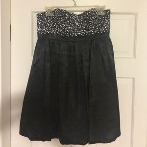 Black semi formal dress