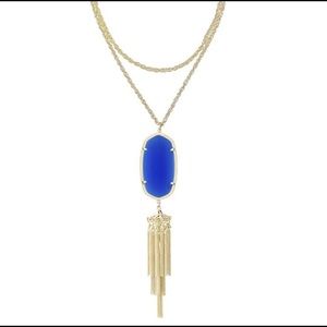 ISO Kendra Scott Rayne necklace in cobalt.