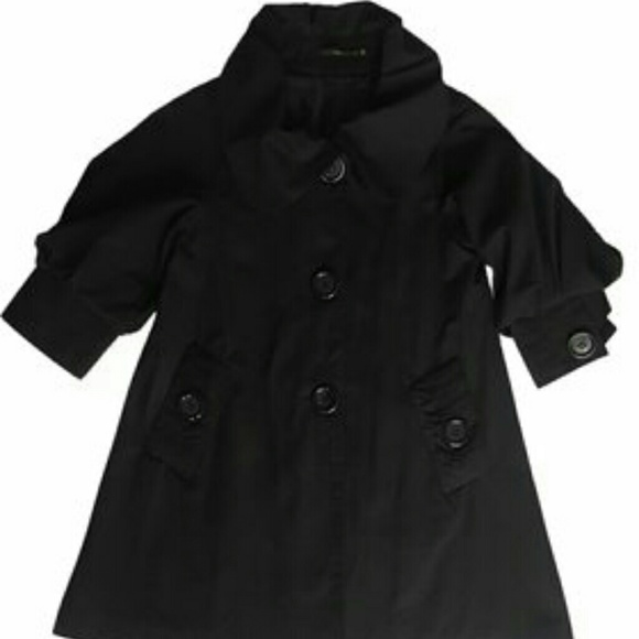 Fun Fashionable black coat