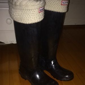 Hunter boots and LL Bean boots