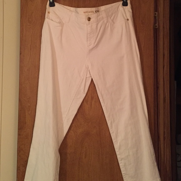 Michael Kors white jean capris NWOT