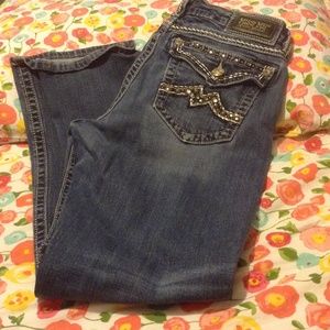 WOMEN MISS ME JEANS SIZE 31 EASY BOOT