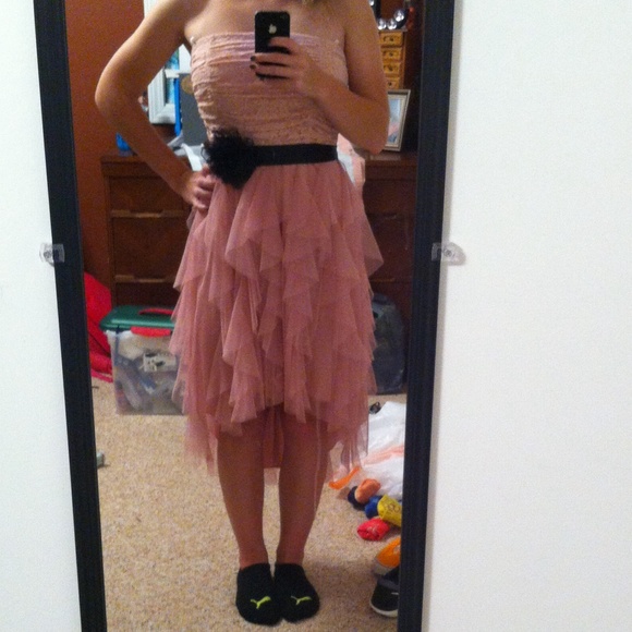Pink formal dress