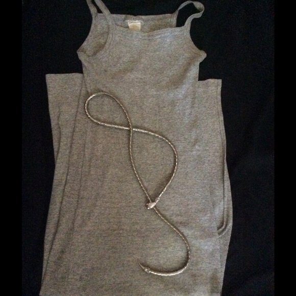 Grey Maxi Dress