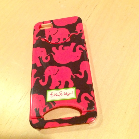 Lilly Pulitzer elephant iPhone case 5/5s