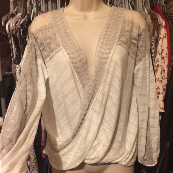 Free People Valley City blouse NWOT