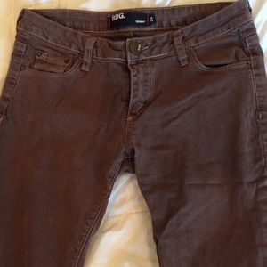 Brown BDG skinny jeans