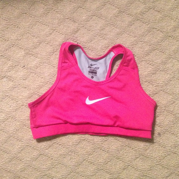 Pink Nike Sports Bra