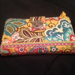 Vera Bradley Turn Lock Wallet
