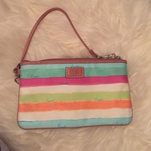 Coach wristlet