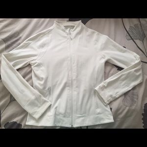 Lululemon white Forme jacket size 10