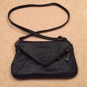 Black cross body purse