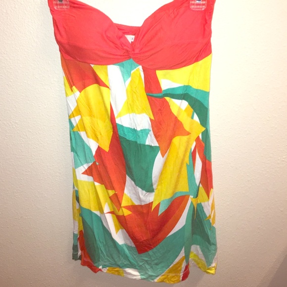 Cotton tube top dress